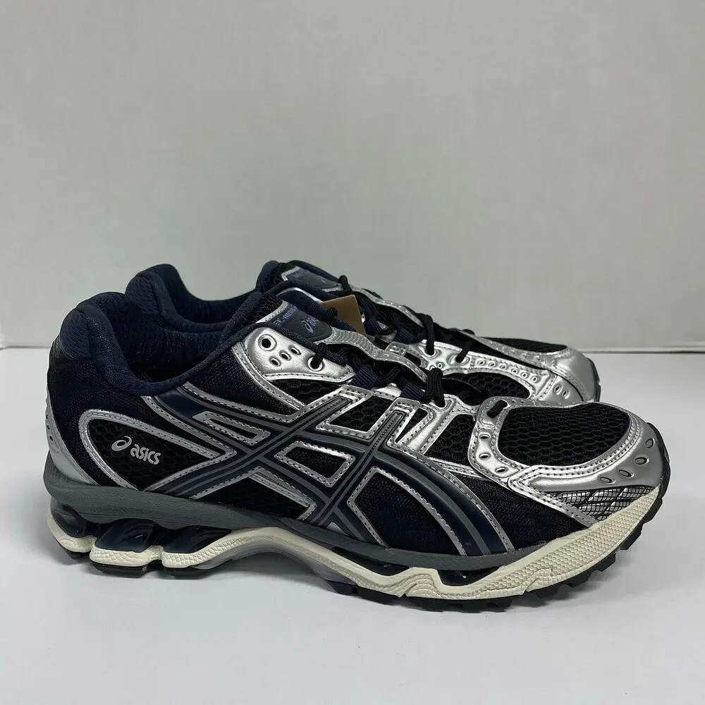 Asics Gel Nimbus 10.1 Black Midnight 1203A543 003 Size 8 Men Blue Mesh Runner